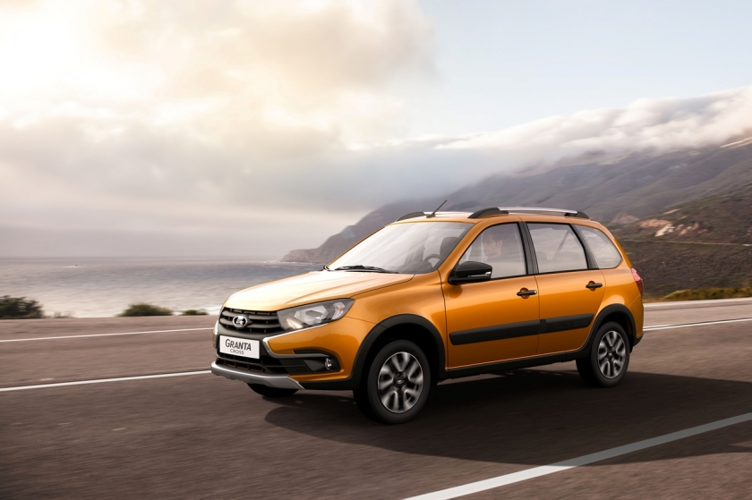 LADA Granta Cross на пути в ''Тюмень-АВТОВАЗ''